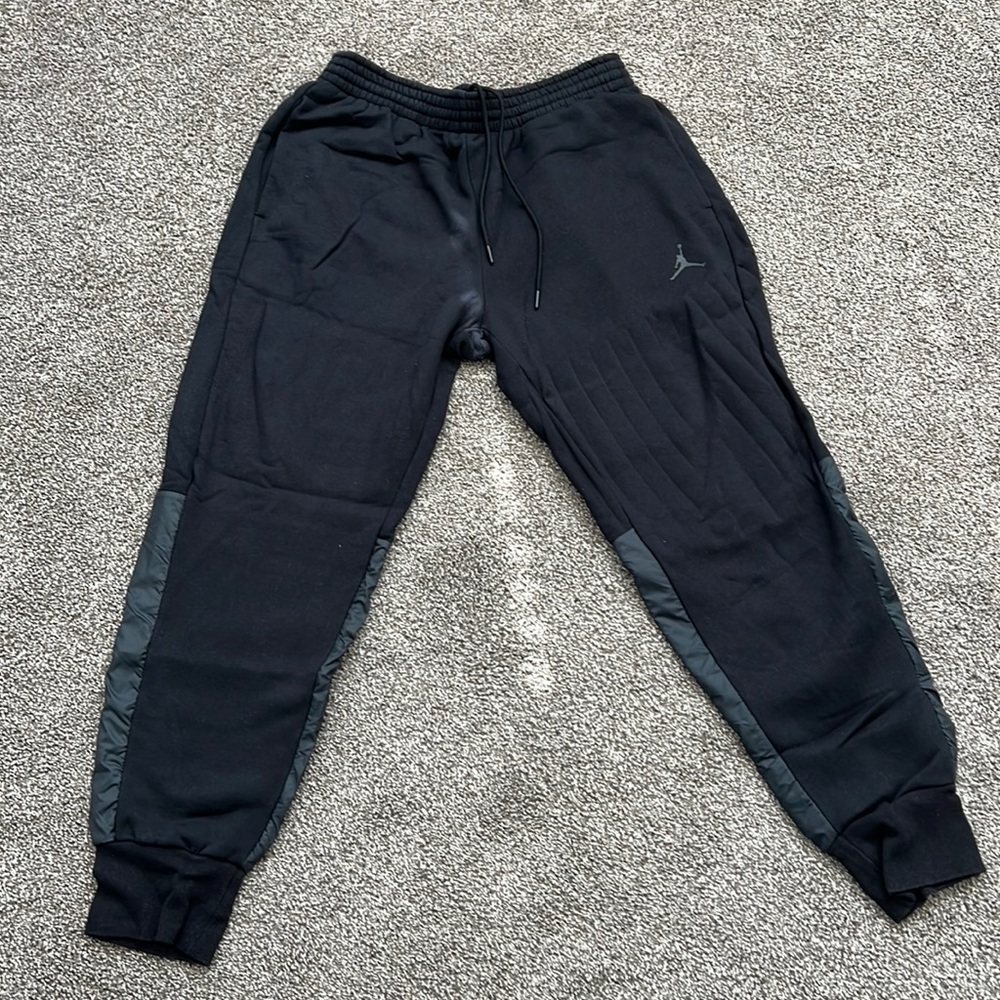 Mens Jordan Large Black Sweat Pants